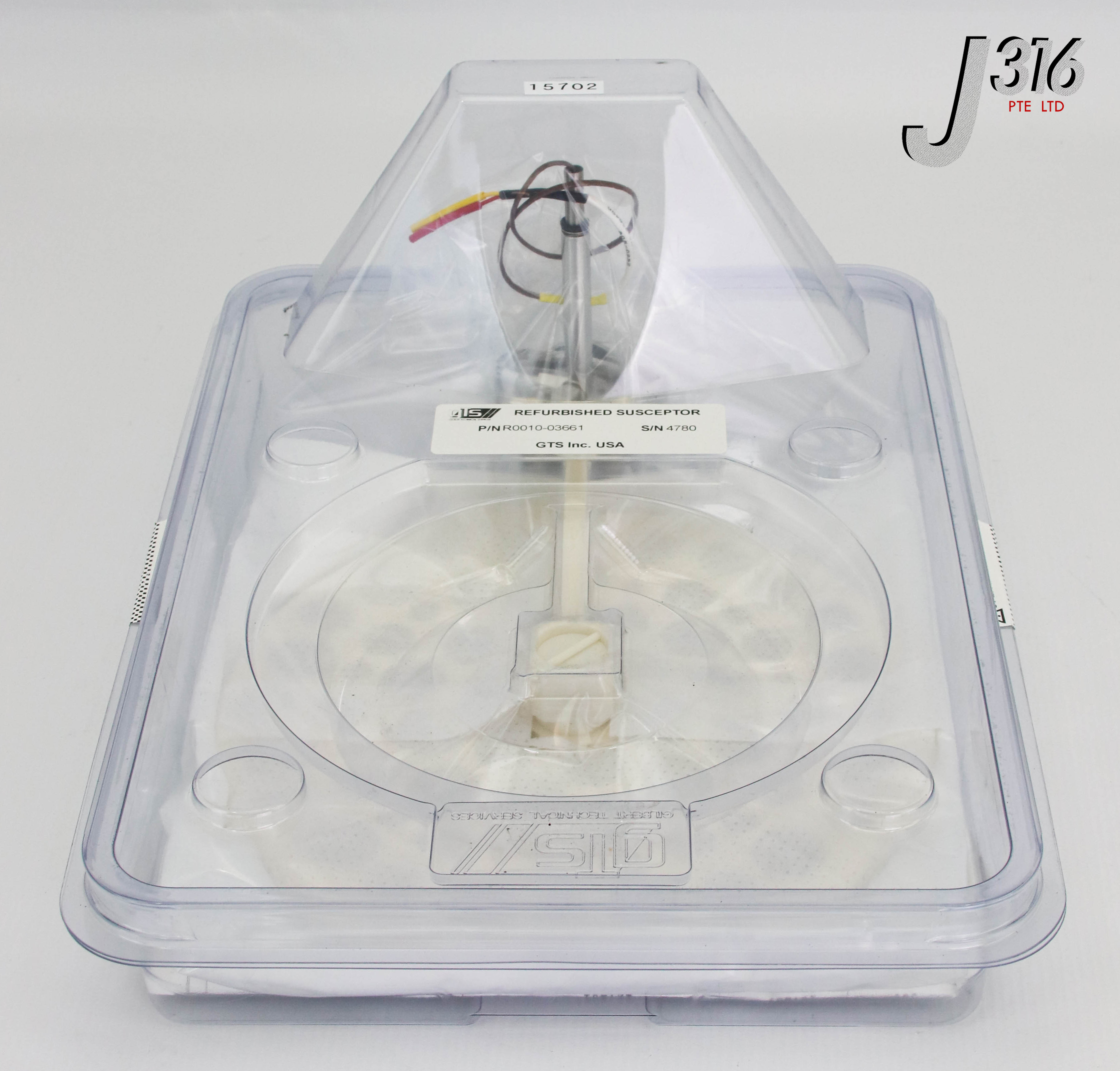 15702 APPLIED MATERIALS ASSY 150MM SUSCEPTOR UNIVERSAL 0010-03661